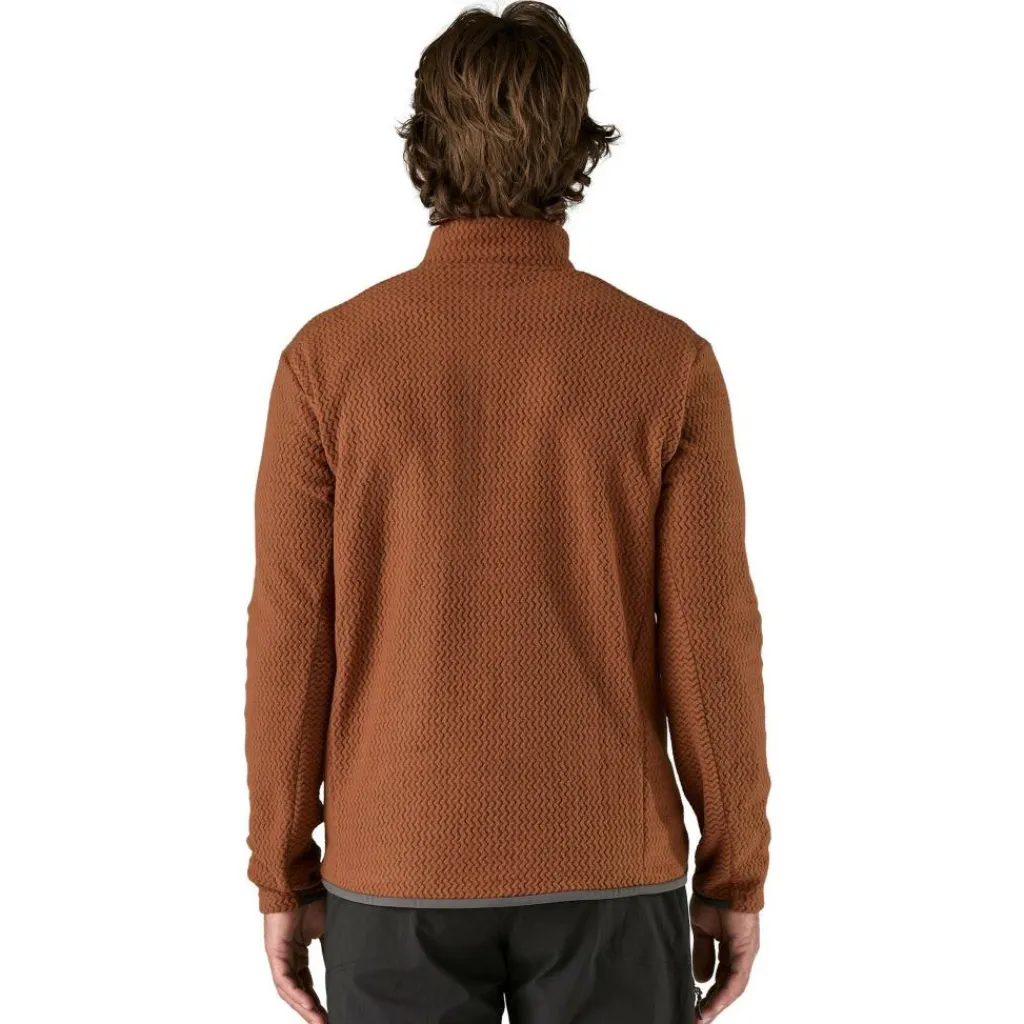 Patagonia R1 Air Zip Neck fleece sweater heren robin brown< Outdoor Trui