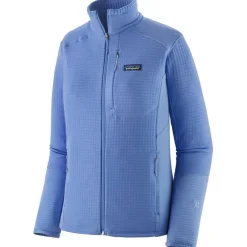 Fleece Vest-Patagonia R1 fleece vest dames abundant blue