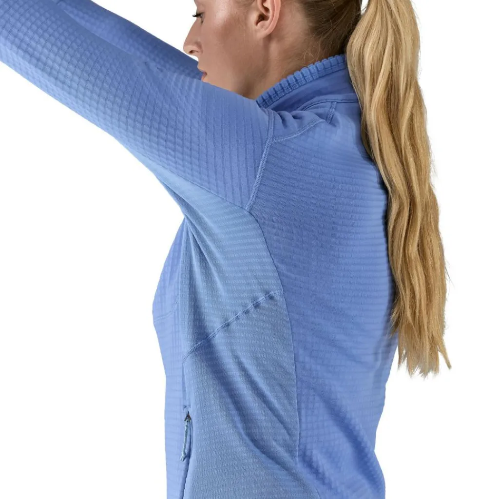 Fleece Vest-Patagonia R1 fleece vest dames abundant blue