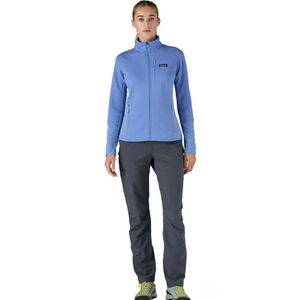 Fleece Vest-Patagonia R1 fleece vest dames abundant blue