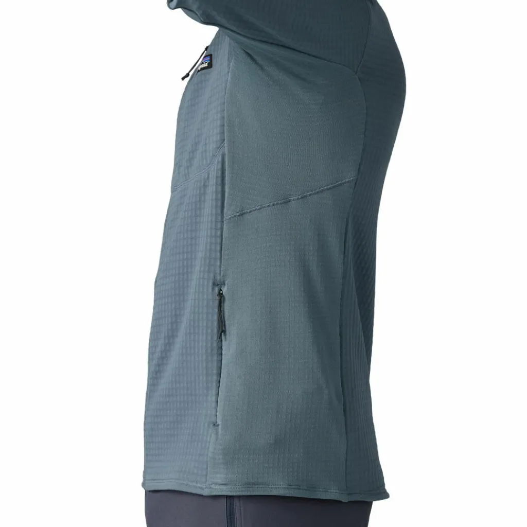 Patagonia R1 fleece vest heren utility blue< Fleece Vest