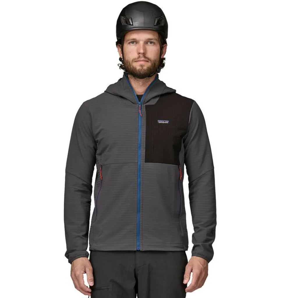 Outdoor Jack-Patagonia R1 TechFace Hoody outdoor jack heren forge grey