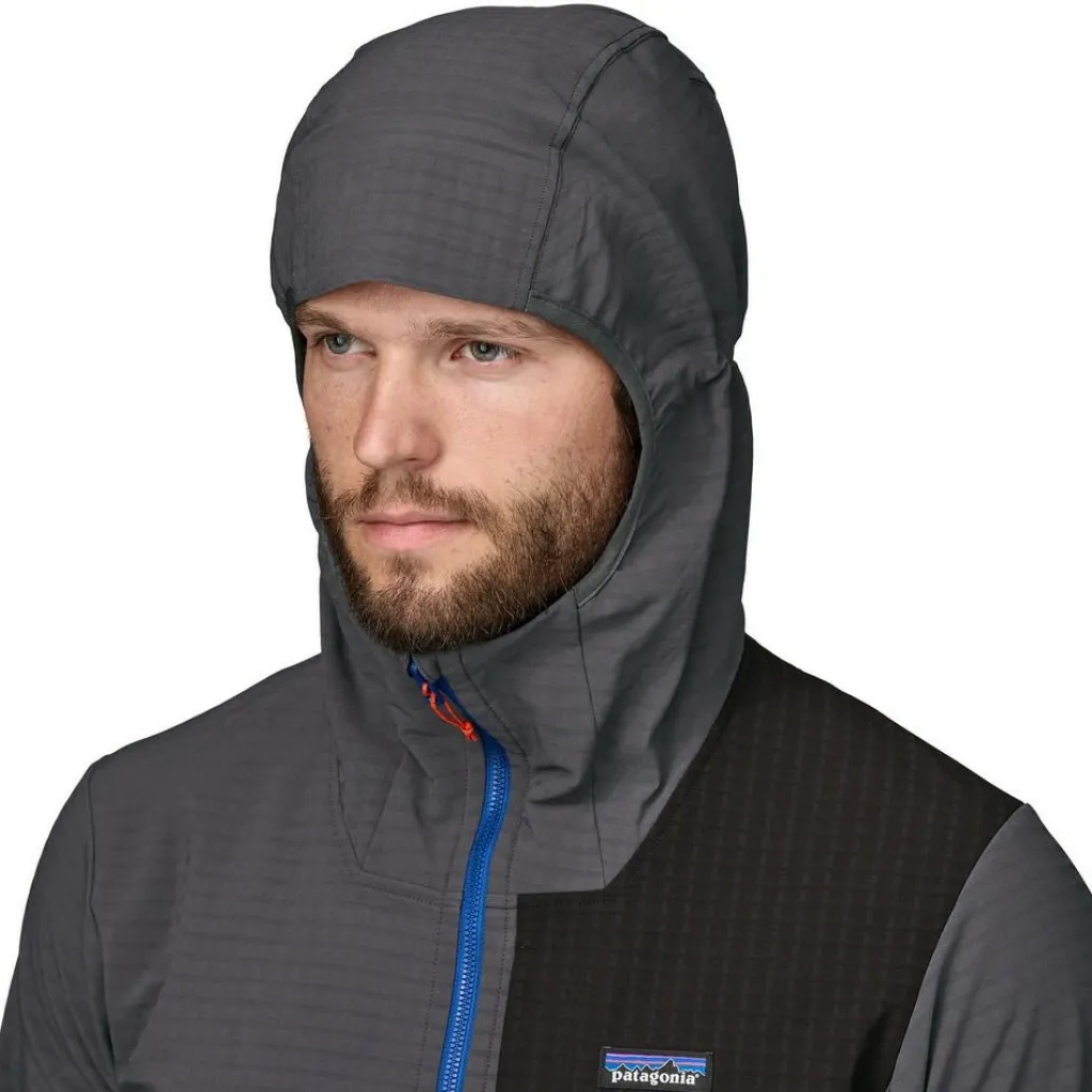 Outdoor Jack-Patagonia R1 TechFace Hoody outdoor jack heren forge grey