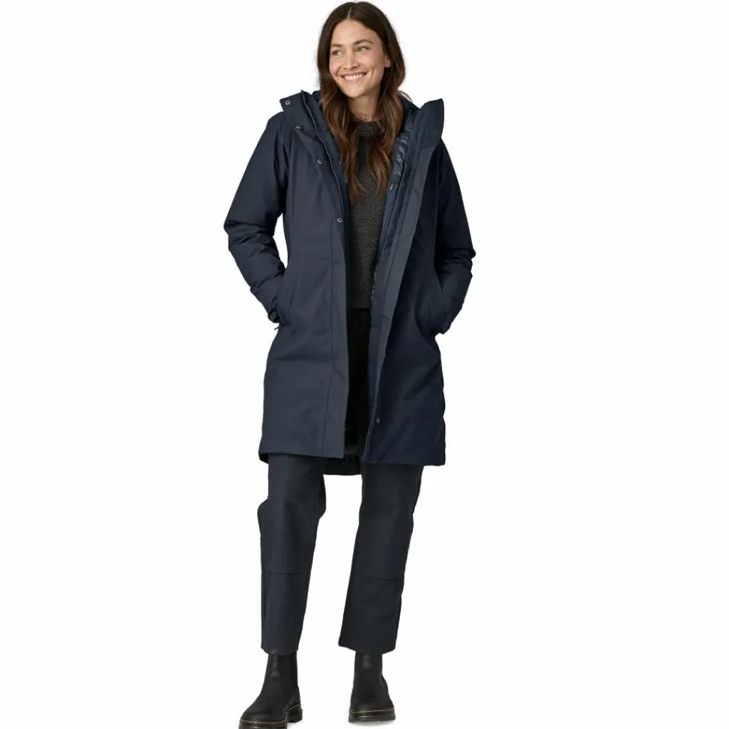 Patagonia Tres 3-in-1 parka outdoor jack dames smolder blue< Outdoor Jack