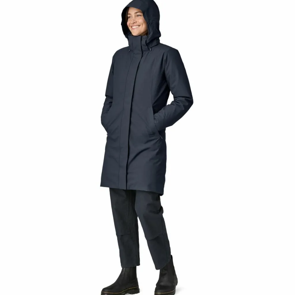 Patagonia Tres 3-in-1 parka outdoor jack dames smolder blue< Outdoor Jack