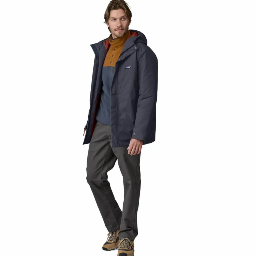 Outdoor Jack-Patagonia Windshadow parka outdoor jack heren smolder blue