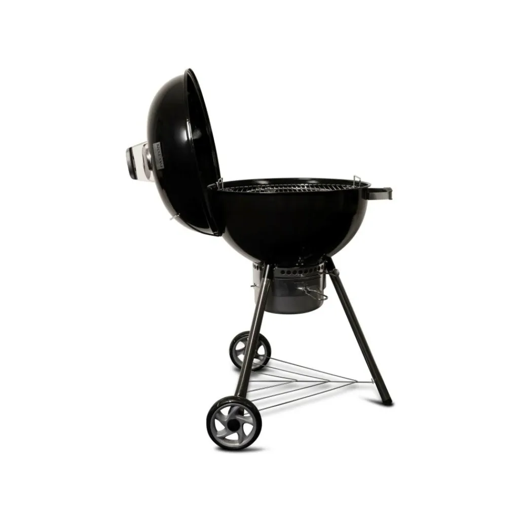 Houtskool Bbq-Patton Kettle Chef houtskoolbarbecue 57 cm premium black