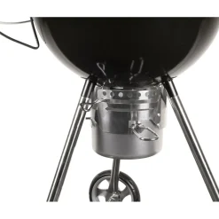 Houtskool Bbq-Patton Kettle Chef houtskoolbarbecue 57 cm premium black
