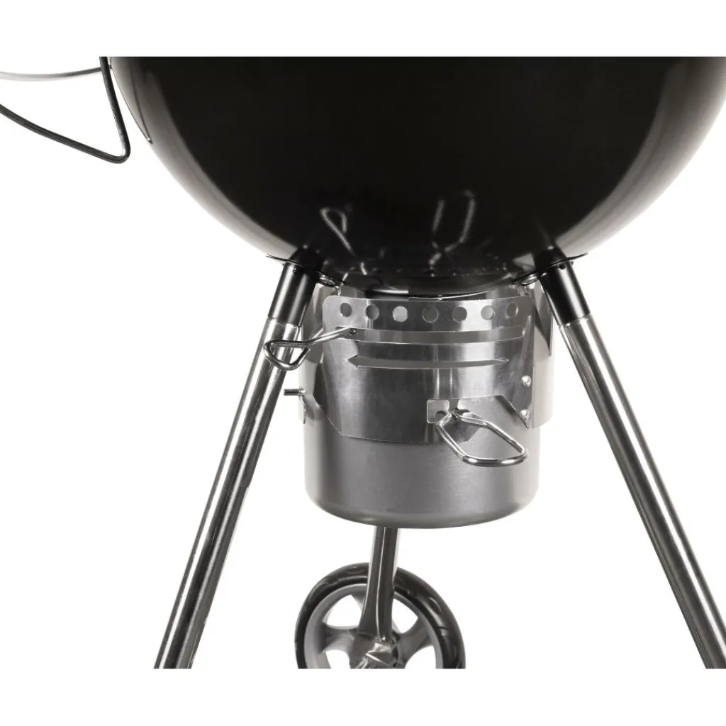 Houtskool Bbq-Patton Kettle Chef houtskoolbarbecue 57 cm premium black
