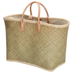 Strandtassen-PE Florence Penjy rieten strandtas natuur