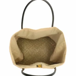 PE Florence Rieten strandtas natuur< Strandtassen