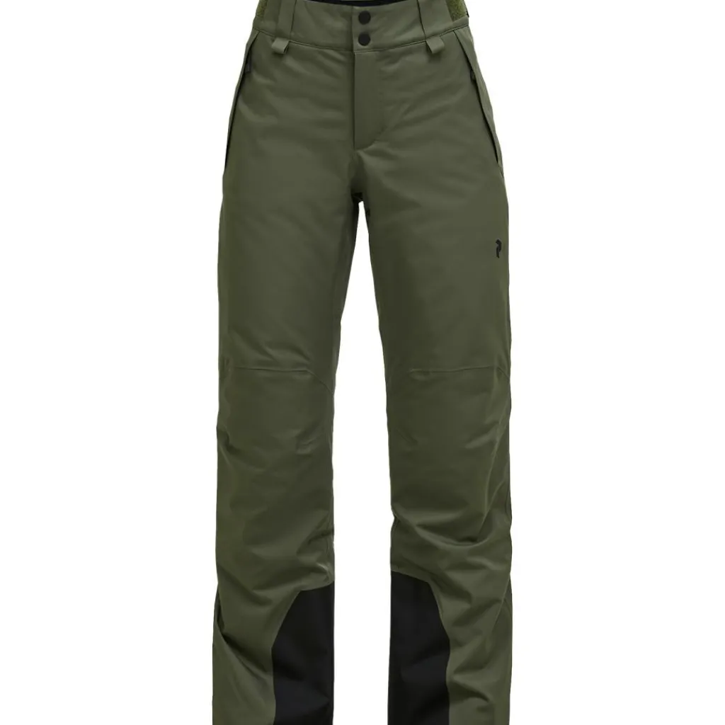 Skibroeken|Wintersport-Peak Performance ANIMA skibroek dames pine needle