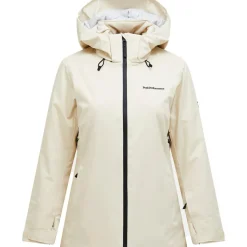 Ski Jassen|Wintersport-Peak Performance  ANIMA softshell winterjas dames sand fog