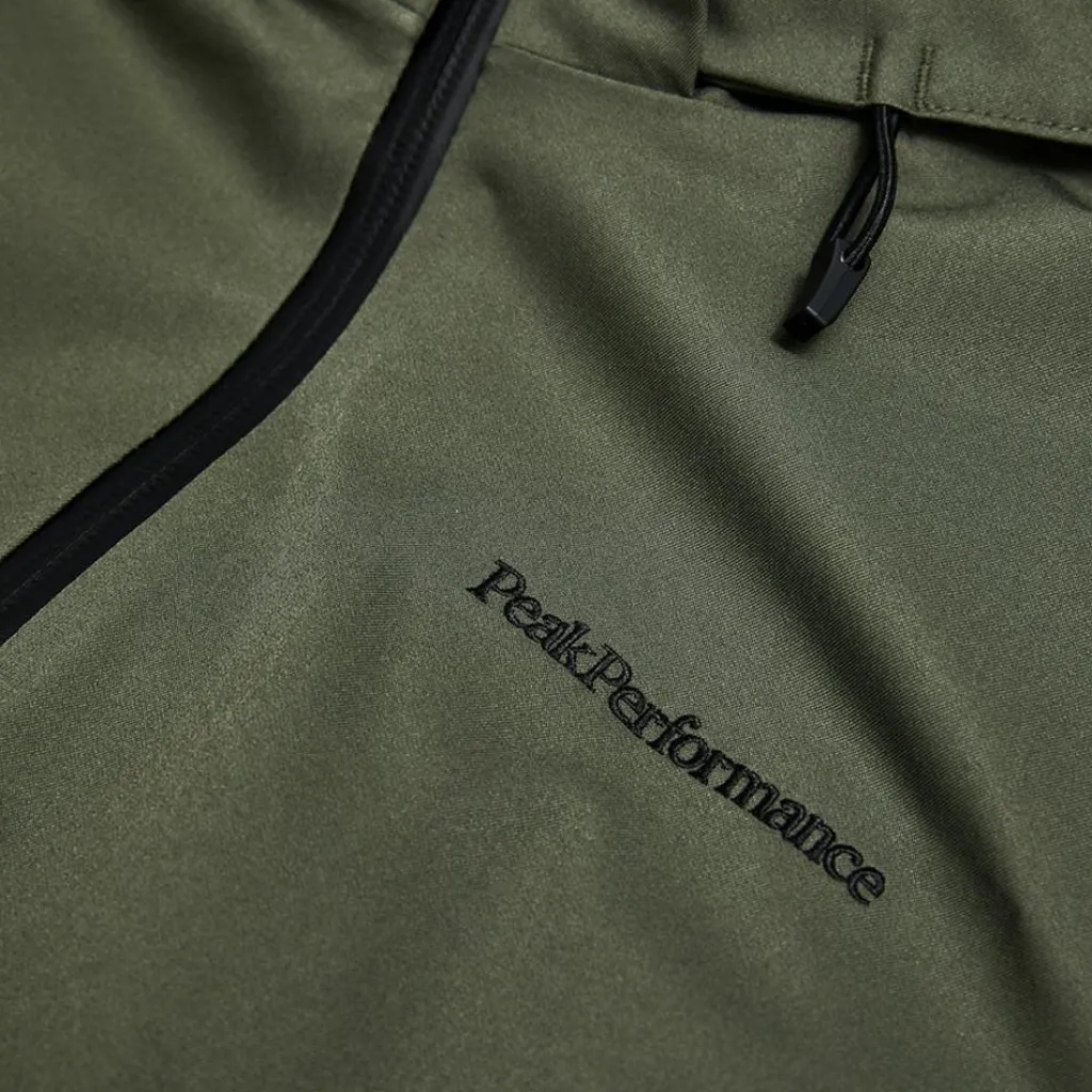 Ski Jassen|Wintersport-Peak Performance ANIMA softshell winterjas dames pine needle