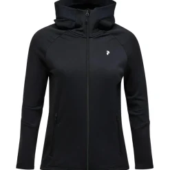 Ski Vesten|Wintersport-Peak Performance  RIDER ESSENTIALS hoodie vest dames black