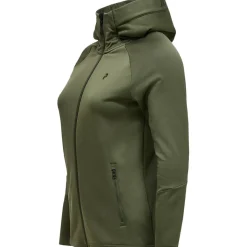 Peak Performance RIDER ESSENTIALS vest dames pine needle< Ski Vesten|Wintersport