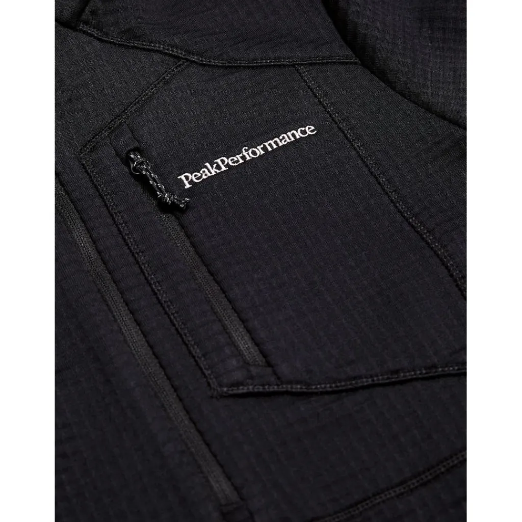 Peak Performance Trail Polartec Half Zip skipully dames black< Skipullies|Wintersport