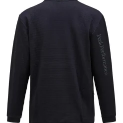 Ski Truien|Wintersport-Peak Performance  Trail Polartec sweater heren black