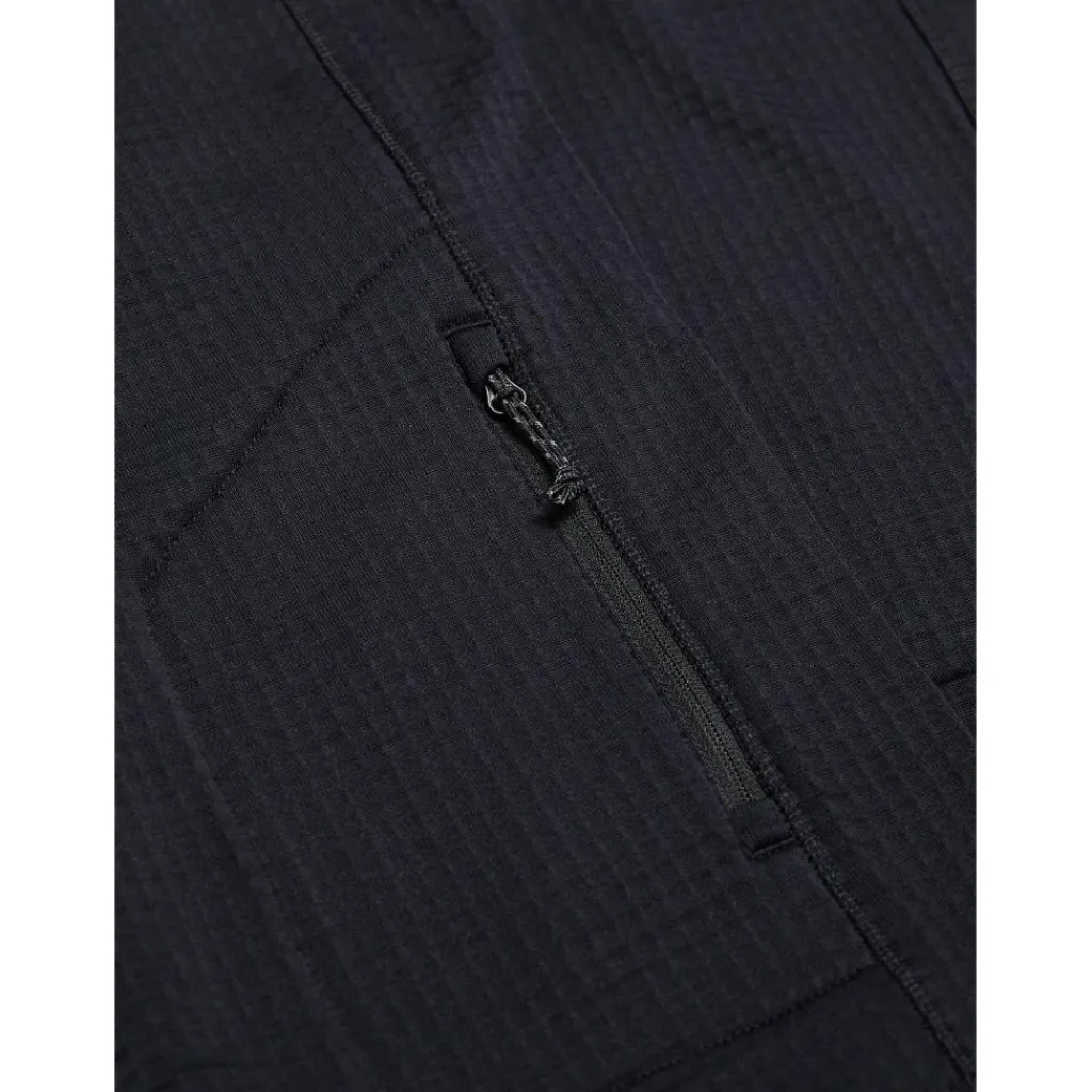 Ski Truien|Wintersport-Peak Performance Trail Polartec sweater heren black