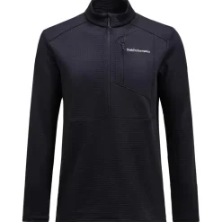 Skipullies|Wintersport-Peak Performance  Trail Polartec skipully heren black