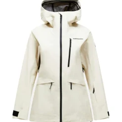 Ski Jassen|Wintersport-Peak Performance  VERTEC softshell winterjas dames sand fog