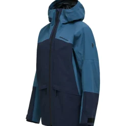 Peak Performance  VERTEC winterjas heren blue shadow< Ski Jassen|Wintersport