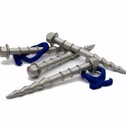 Peggy Peg  Aluminium Slagharing 15 cm per 4 stuks< Tent Haringen