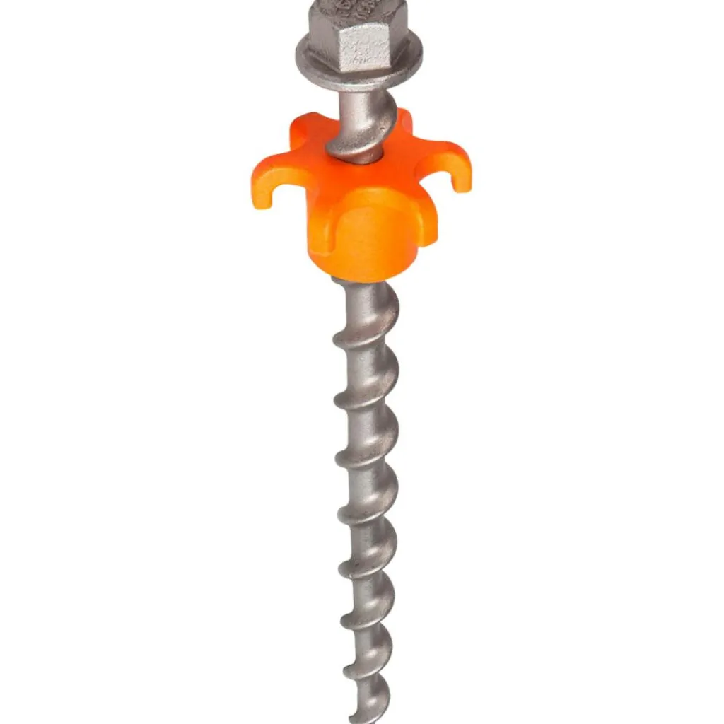 Tent Haringen-Peggy Peg Peg & Stop Heavy Duty schroefharing 20 cm per 4 stuks