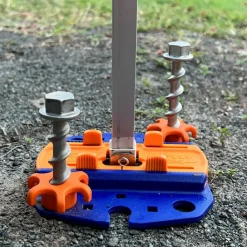 Tent Haringen-Peggy Peg  Peg & Stop Heavy Duty schroefharing 20 cm per 4 stuks