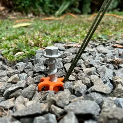 Tent Haringen-Peggy Peg Peg & Stop Heavy Duty schroefharing 20 cm per 4 stuks