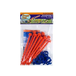 Tent Haringen-Peggy Peg  Schroefharing set 20 cm per 12 stuks