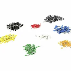 Kabels-Perel Adereindhulzen set van 400 stuks