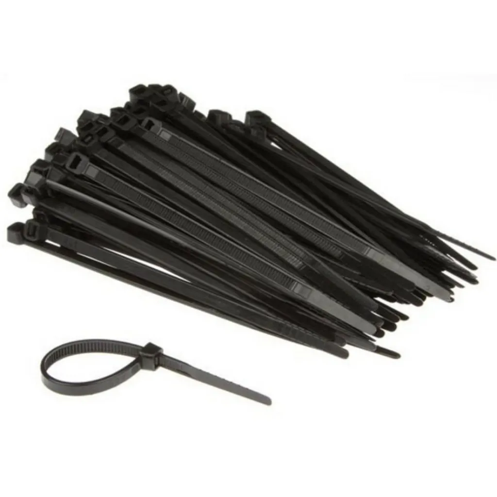 Perel Tie-wrap 120 x 4,6 mm zwart per 100 stuks< Lijm, Kit & Tape