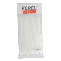 Perel Tie-wrap transparant 200 x 4,6 mm 100 stuks< Lijm, Kit & Tape