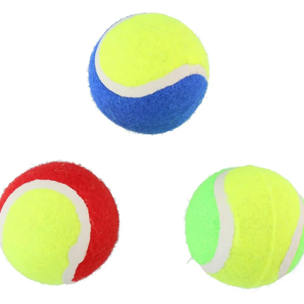 Hondenartikelen-Pet Toys Tennisballen hondenspeelgoed per 3 stuks