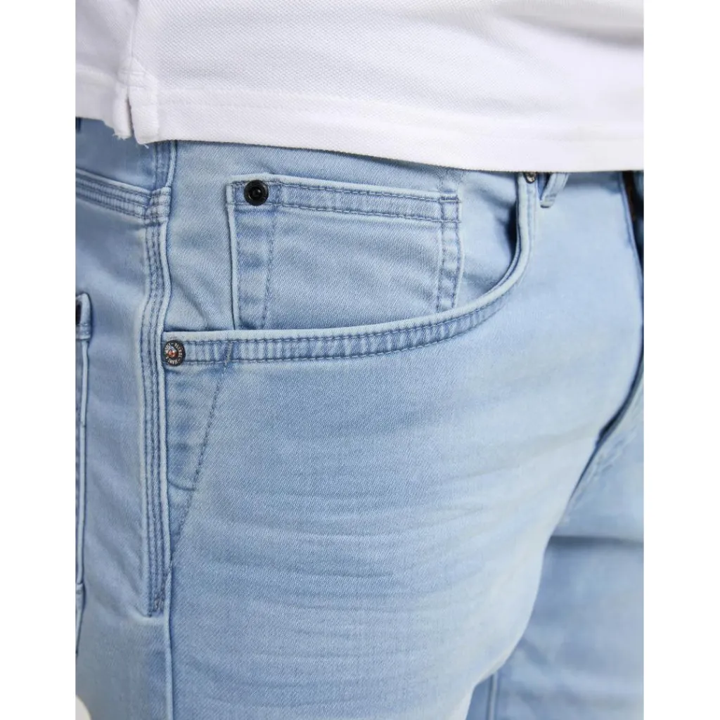 Petrol Industries Jackson Jogg short heren bleached< Broeken