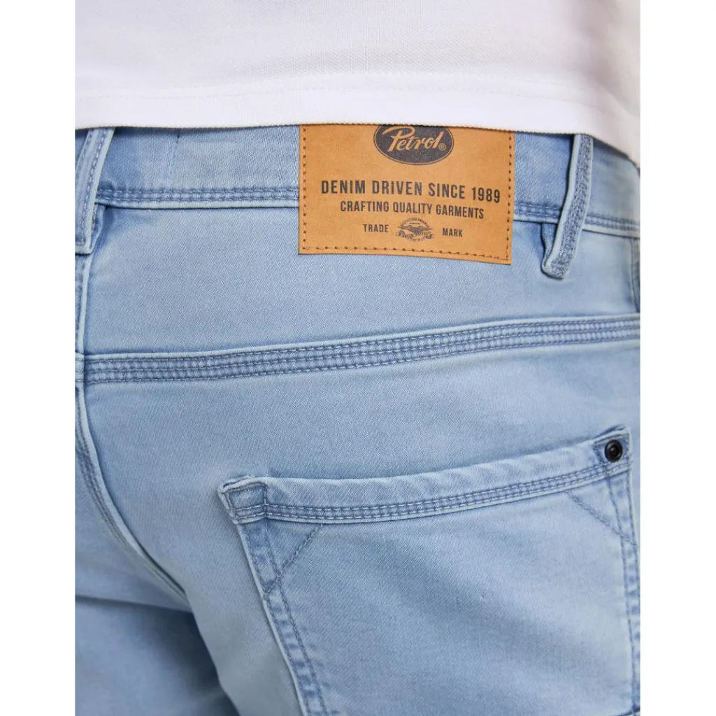 Petrol Industries Jackson Jogg short heren bleached< Broeken