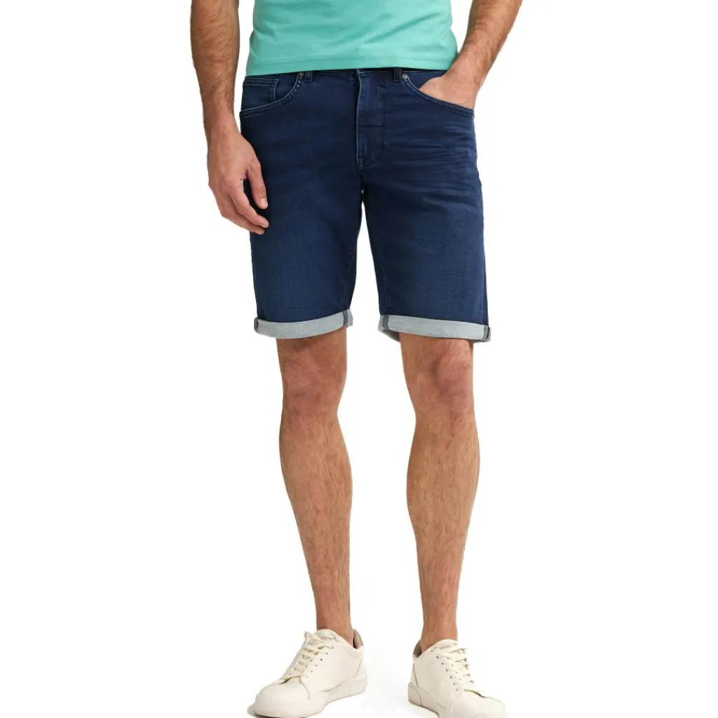 Petrol Industries Jackson Jogg short heren dark stone< Broeken