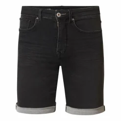Broeken-Petrol Industries Luau short heren black stone