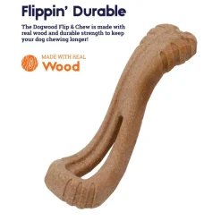 Hondenartikelen-Petstages Dogwood Flip & Chew hondenspeelgoed M