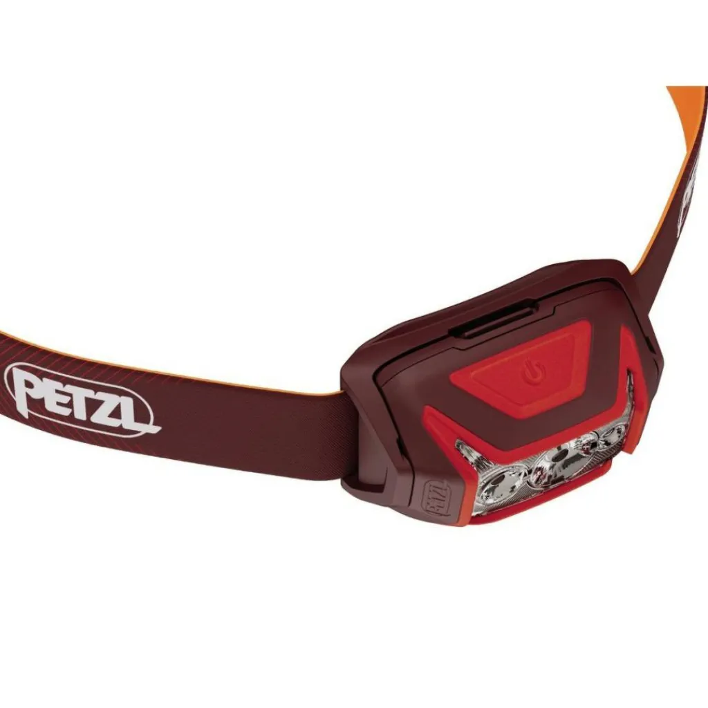 Verlichting|Hoofdlampen-Petzl ACTIK CORE hoofdlamp red