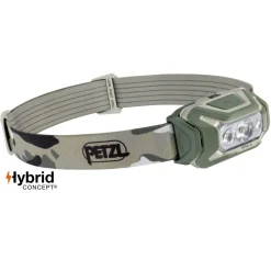 Verlichting|Hoofdlampen-Petzl Aria 2 RGB hoofdlamp camo