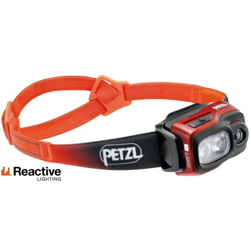 Petzl Swift RL hoofdlamp oranje< Verlichting|Hoofdlampen