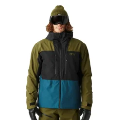 Ski Jassen|Wintersport-Picture OBJECT winterjas heren tobacco black