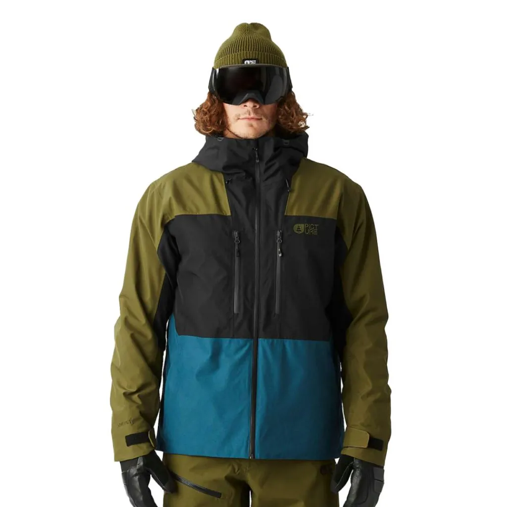 Ski Jassen|Wintersport-Picture OBJECT winterjas heren tobacco black