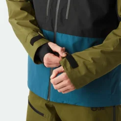 Ski Jassen|Wintersport-Picture OBJECT winterjas heren tobacco black