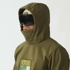 Ski Jassen|Wintersport-Picture Parker anorak winterjas tobacco