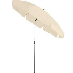 Parasols-Platinum Aruba parasol 200 volant ecru