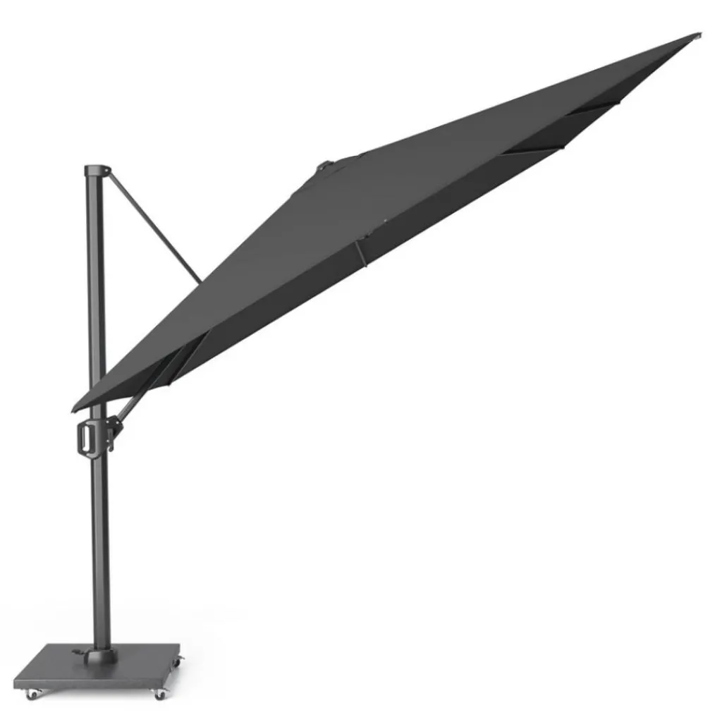 Platinum Challenger T1 Premium parasol 300 x 400 faded black< Parasols