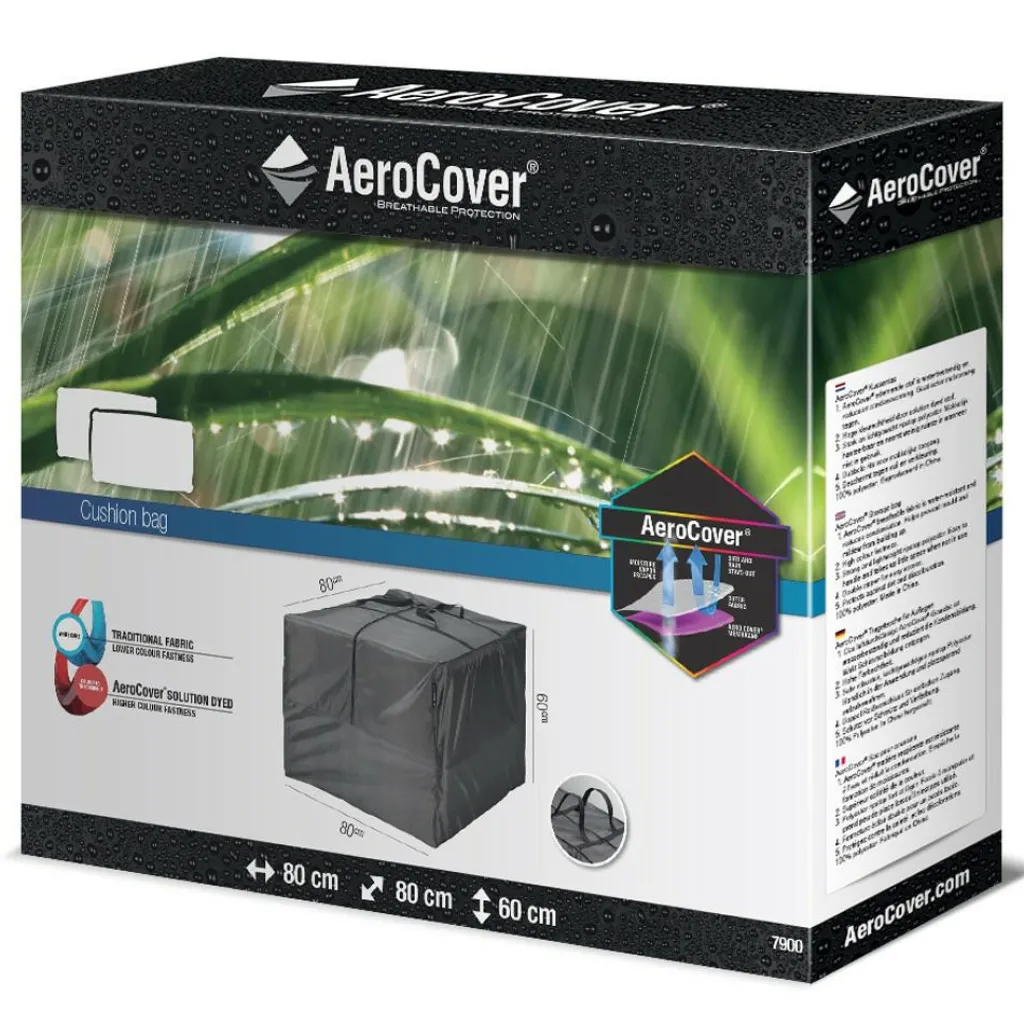 Tuinmeubelhoezen-Platinum Kussentas 80 x 80 x 60 antraciet